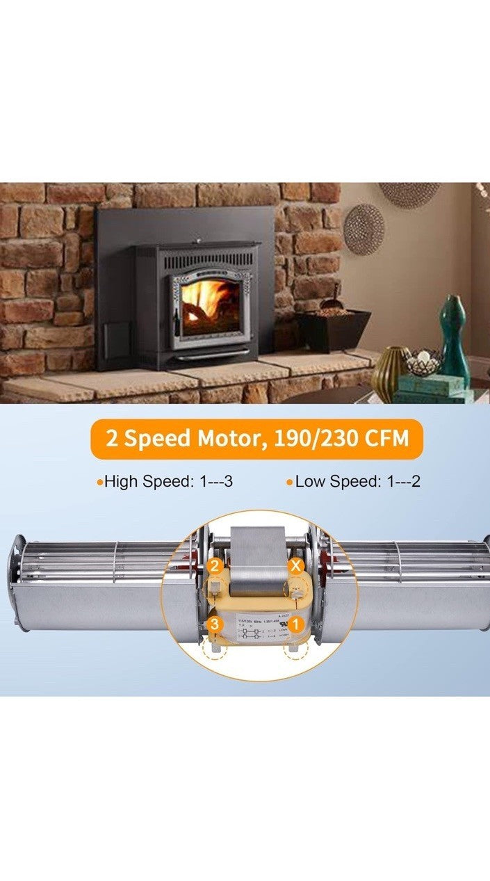 1-00-29145 Convection Blower Fan for Harman XXV, XXV TC, P35i, Accentra Cast ...