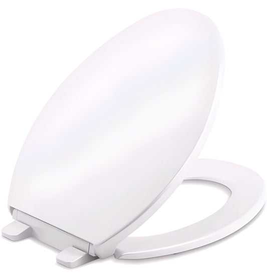 KOHLER K-4774-96 Brevia Elongated Toilet Seat with Quick-Release Hinges OPEN BOX