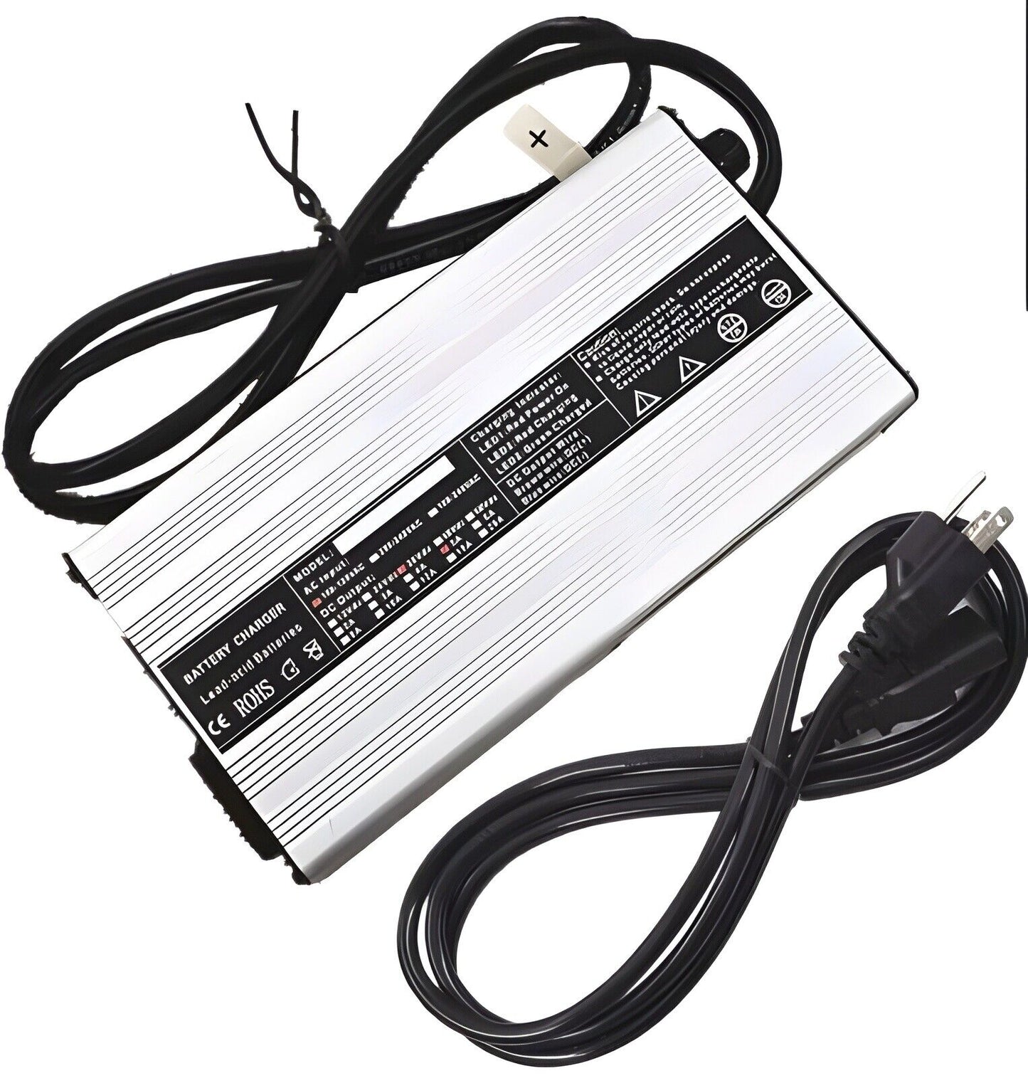 36V 5A Golf Cart Battery Charger "D" Style Plug for Ez Go Club Car DS EZgo TXT