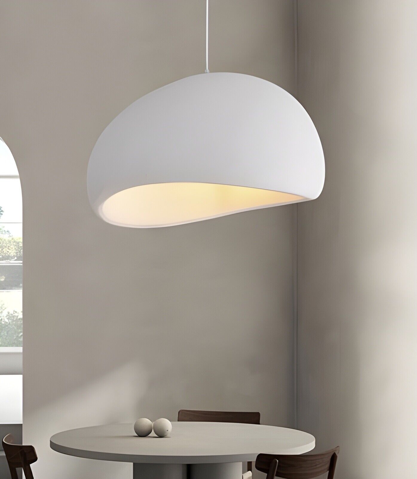 Modern Pendant Light Japanese Style Bedroom Living Room Dining Room 24 Inch Nest