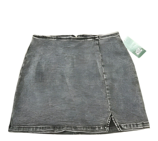 NEW with TAGS! Wild Fable Mini Jean Denim Skirt Womens Size 17 Black Wash