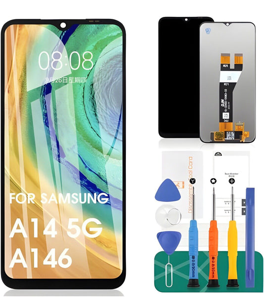 For Samsung Galaxy A14 5G SM-A146U LCD Touch Screen Digitizer ±Frame Replacement