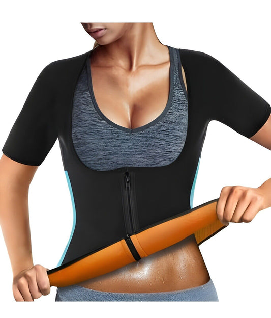 Sweat And shape Top Black Sz Small New