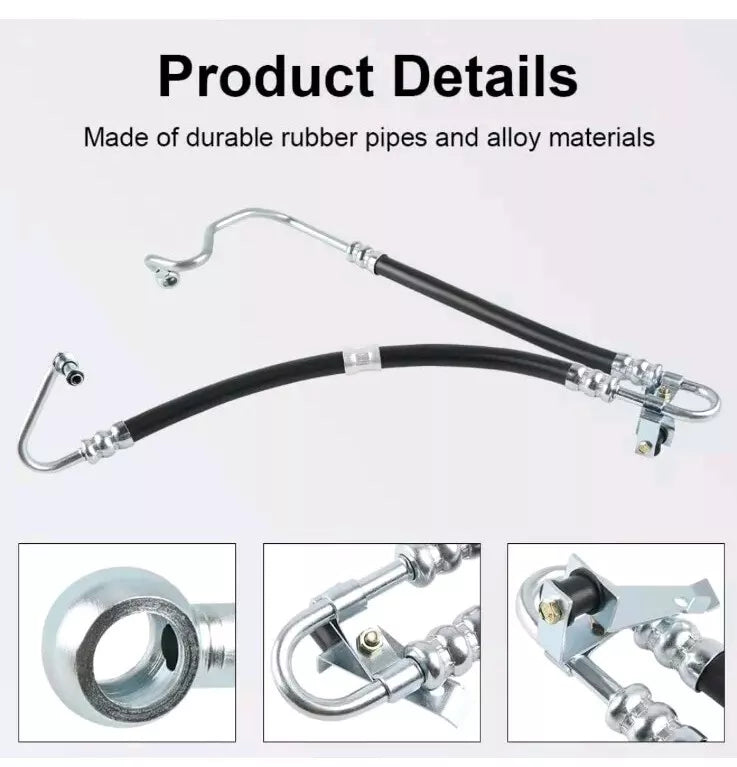 98-06 BMW E46 3 Series Power Steering Rack Pressure Hose Pipe Line Assembly OEM✅