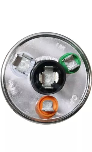 55 + 5 uF MFD x 370 / 440 VAC Motor Run Capacitor AmRad USA2240 - Made in USA