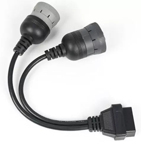 6 Pin J1708 + 9 Pin J1939 to 16 Pin OBD2 OBD-II Adapter Cable Heavy Duty Truck