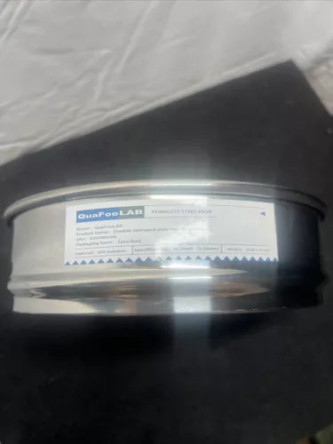 60 Mesh / 0.3mm 8" Lab Sieve 304 Stainless Steel Wire Cloth Strainer Filter