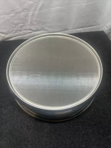 60 Mesh / 0.3mm 8" Lab Sieve 304 Stainless Steel Wire Cloth Strainer Filter