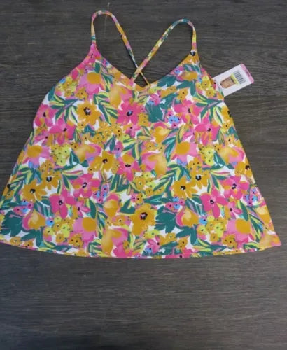 Anne Cole Limited Edition Ladies Swim Pullover Triangle Tankini Top XSmall New