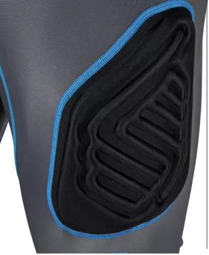 Champro Youth Boys Bull Rush 7 Pad Integrated Football Girdle With Pads FPGU17Y