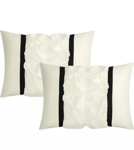 Chic Home CS2754-AN Ashville 16 Comforter Set, King, Silver