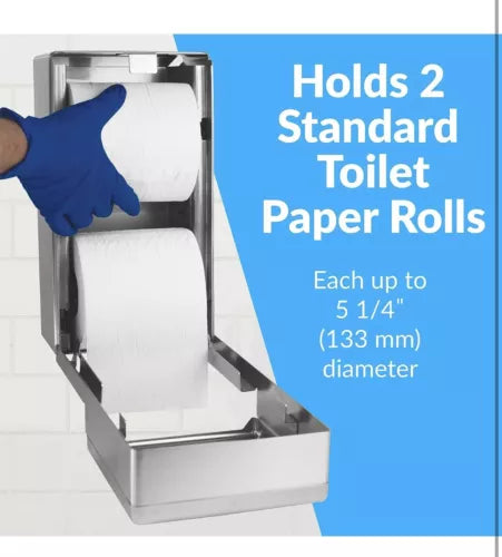 Commercial toilet paper dispenser 120216 B-2888 6.06 X 5.94 X 11 Bobrick