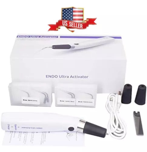 Dental Endo Ultra Activator LED Ultrasonic Irrigator Root Canal Handpiece 6 Tips