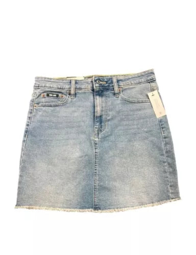 DKNY Jeans Women's 17 inch Mid Rise Denim Skirt  Laguna