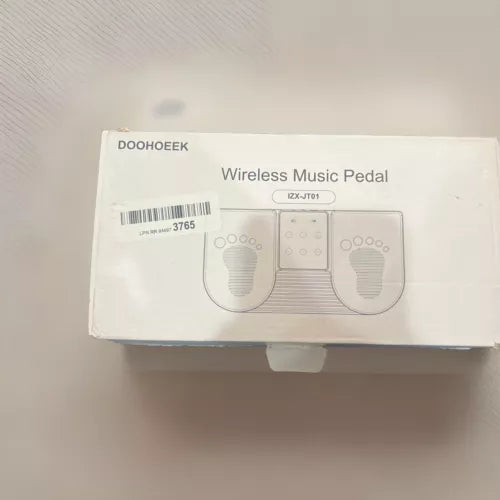 Doohoeek Bluetooth Page Turning Pedal, Wireless Page Turner Pedal Rechargeable S