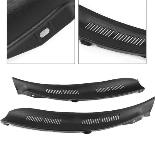 Driver & Passenger Side Windshield Wiper Cowl Screen Cover for Mercedes Benz