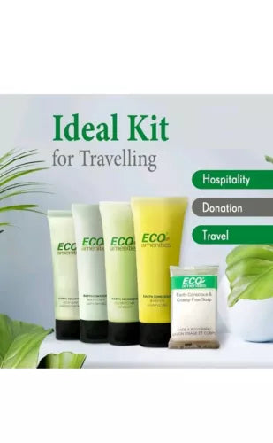 ECO Amenities 150 PIECE Hotel Toiletries Set - 5-in-1 Travel Toiletries inclu...