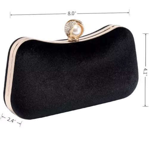 Evening Clutches Bag Wedding Purse Bridal Prom Handbag Pearls Wallets Party Bags