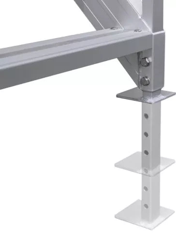 Extreme Max 3005.3846 Universal Mount Dock Stairs with Railing 6 Step 500 Pound