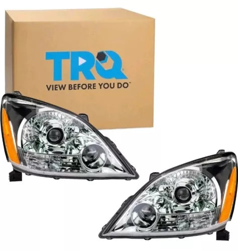 For 2003-2009 Lexus GX470 Headlight Halogen Set Driver and Passenger Side