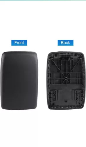 For 2008-13 Toyota Highlander PU Leather Center Console Armrest Cover Lid Black