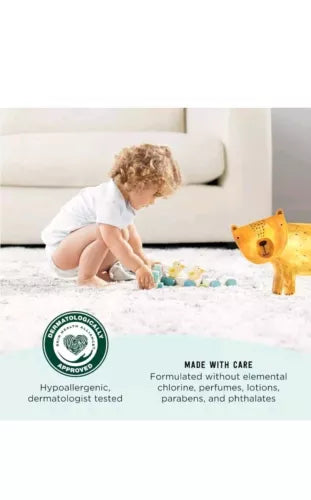 Mama Bear Gentle Touch Diapers, Hypoallergenic, Newborn, 120 Count 4 Pack of 30