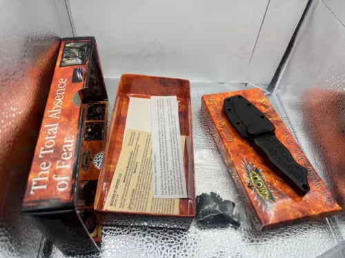 MASTERS OF DEFENSE Neck Or Belt Knife Elishewitz Phoenix #46-4 Limited Rare Box