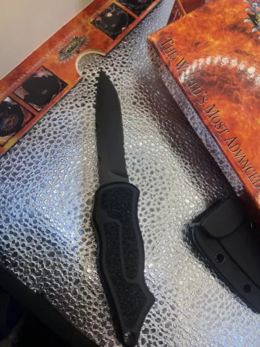 MASTERS OF DEFENSE Neck Or Belt Knife Elishewitz Phoenix #46-4 Limited Rare Box