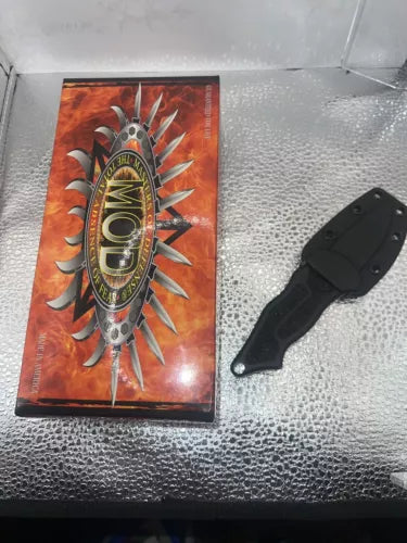 MASTERS OF DEFENSE Neck Or Belt Knife Elishewitz Phoenix #46-4 Limited Rare Box