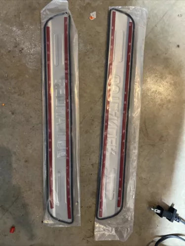 Metal Mitsubishi Outlander Accessories Door Sill Scuff Plates Protectors 2011-24