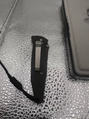 MICROTECH MINI SOCOM Black Plain Blade 154 CM Original All Paper Work Box 9/98 !