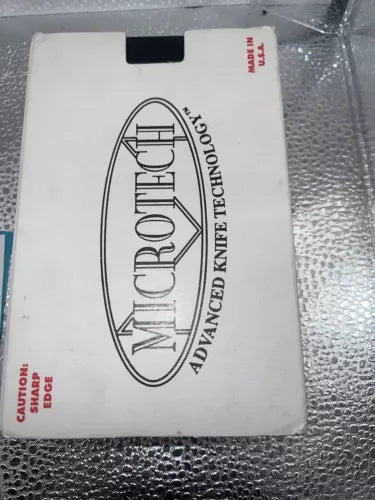 MICROTECH MINI SOCOM Black Plain Blade 154 CM Original All Paper Work Box 9/98 !