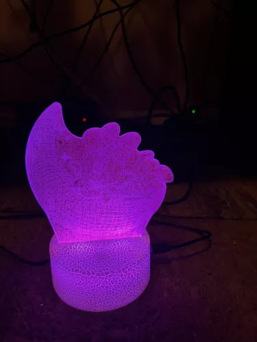 Minnie Mouse 3D Night Light Multi Color Changing Illusion Lamp For Kids Gift