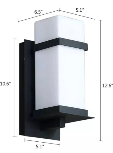 Modern Outdoor Light Porch Yard Exterior Lamp Fixtures Waterproof Wall Sconces