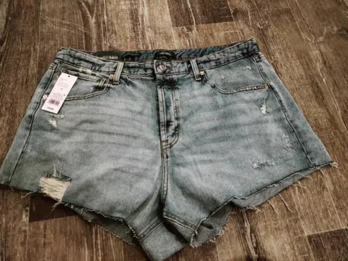 Women's Super-High Rise Cut-Off Jean Shorts - Wild Fable Medium Wash 17