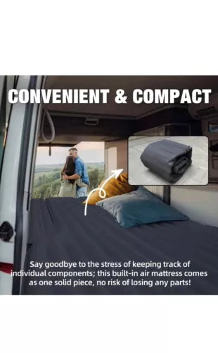 Umbrauto SUV Inflatable Air Mattress for Car Camping, SUV Air Mattress Back S...