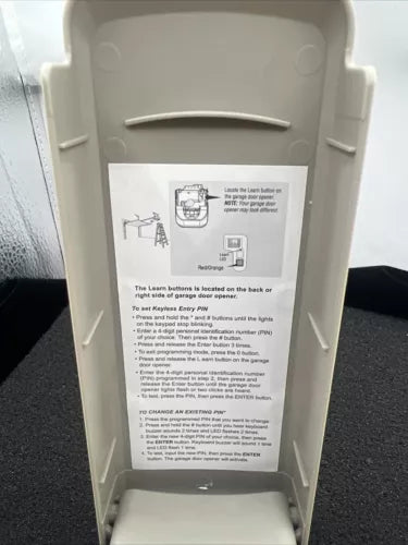 Universal Wireless Keypad for liftmaster/Chamberlain/Craftsman Garage Door Open