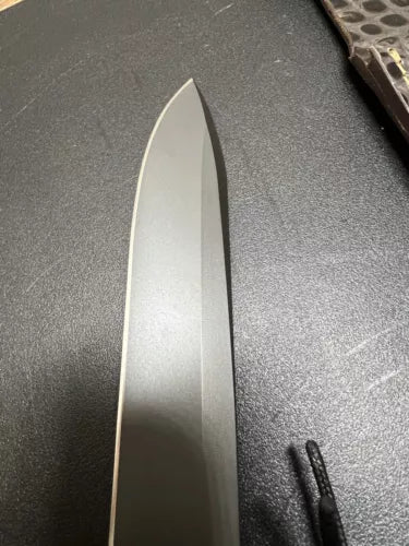 USA Made Chris Reeve Project II Fixed Blade Mint No Box/Sheath Factory Edge