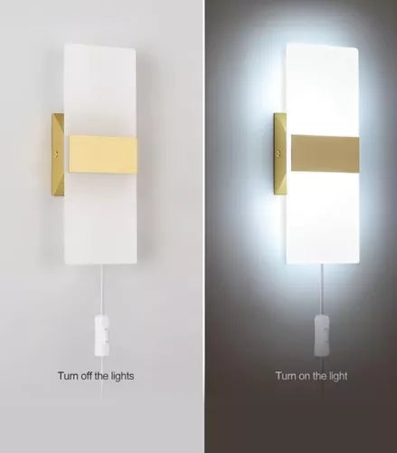 VATONI Dimmable Wall Sconces. 2 Pack