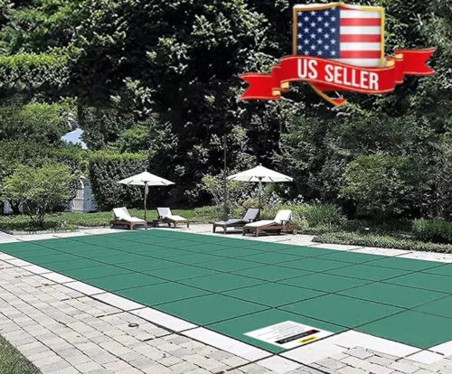 VEVOR 20x38 ft Pool Safety Cover Rectangular Inground Swimming Pool Winter Cover