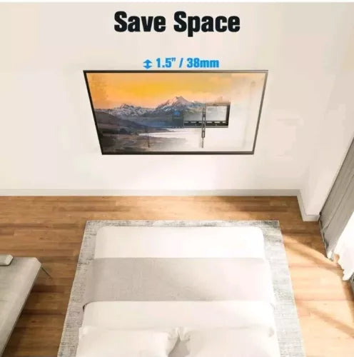 Mounting Dream UL Listed TV Mount for Most 37-75 Inch TV, Universal Tilt TV Wall