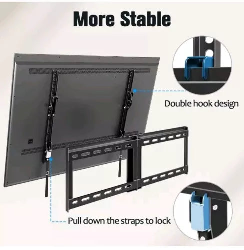 Mounting Dream UL Listed TV Mount for Most 37-75 Inch TV, Universal Tilt TV Wall