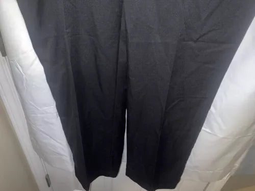 NEW Haggar Clothing Cool 18 Performance Classic Fit Pants Sz 44Wx30L Black Men’s