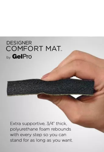 NewLife by Ergo-Foam Cushioned Anti-Fatigue Standing Kitchen Floor Mat, Padde...