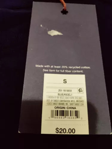NWT Rowing Blazers Blue Graphic T-Shirt Size Small