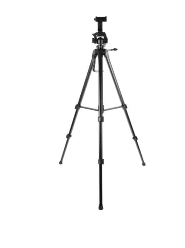 Onn. Focus 18-52 Inch Tripod with Cradle for DSLR Cameras Smartphones GOpro
