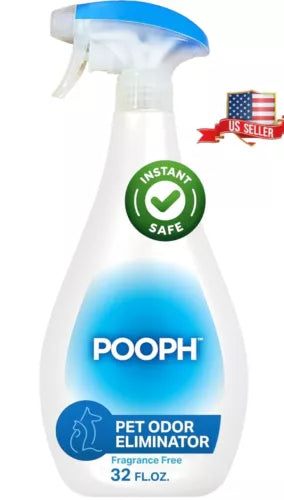 Pet Odor Eliminator Spray Dogs Cats Freshener Urine Poop Pee Deodorizer 32oz
