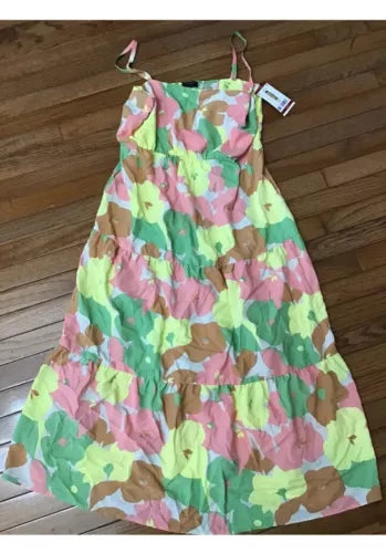 Social Standard by Sanctuary Ladies Smocked Back Dress Size XXL Fiesta