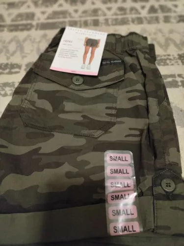 social standard utility cargo shorts Camo Small