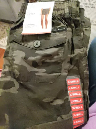 social standard utility cargo shorts Camo XS
